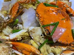 青蟹炒鸡蛋-温州一家人美食(西木头市店)