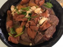 -老红桥炸灌肠牛肚锅烧烤(定福庄店)