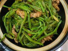 豆角丝炒肉（虾酱）-京氣春饼(机场店)