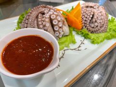 脆巴梢蘸酱-小船渔村•大连菜•大连焖鱼(明泽街店)