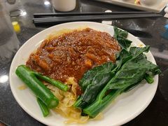 香辣炸酱肉丝捞面-丽的面家(多宝路店)