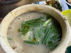 -长城砂煲田鸡粥