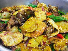 炕锅羊排-尕胡才炕锅烤羊肉馆(八一路店)