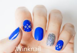 new-years-nails-glitter-nail-art-Wink美甲美睫