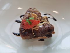 香煎鹅肝配意式香醋甜葱汁-解放碑威斯汀酒店-知味国际美食餐厅