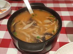 蘑菇汤莜面鱼鱼-西贝(吴江路湟普汇店)