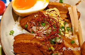 Braised Pork Sauce Rice Soup