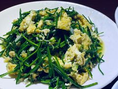 沙葱炒蛋-范记靖远羊羔肉(博物馆店)