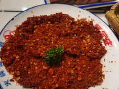 麻辣牛肉-喜悦小串丹东小黄牛海鲜烧烤大排档(民主广场店)