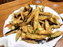 -东来菜馆•手抓海鲜家常菜•海鲜锅贴(鸽子窝店)