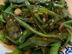 擂辣椒炒扁豆-湖南码头·地道岳阳美食·湘菜(魏公村店)