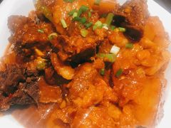 排骨烩菜-王村姑老土炕莜面村(桥东店)