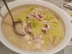 -海派美食·家宴海鲜青岛菜·石锅鲽鱼头(东方城店)