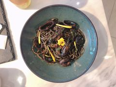 大虾威尼斯墨鱼面-张爱施法式西餐厅(汉街店)