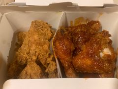 原味辣味双拼炸鸡-BHC炸鸡(明洞总店)