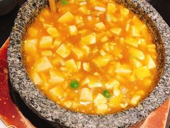 鸡汤虾仁豆腐-绿茶餐厅(燕郊永旺店)