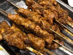 特色碳烤羊肉串-老兰家传统烧烤炒菜泡馍(小南门店)