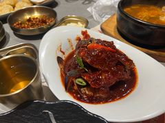 -草家酱蟹炭火烤肉店(珲春南路一店)