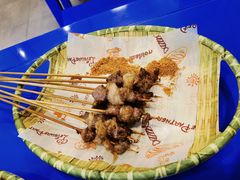 炸羊肉串-泥大爷烤饼羊汤店(蓝色康桥店)