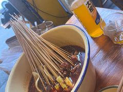 -拈签一笑黄牛肉辣卤串串