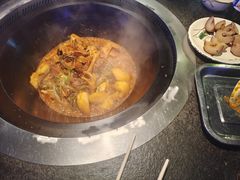 笨鸡锅-挂雪铁锅炖大鹅