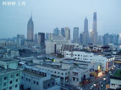 窗外景色2-上海外滩豫园万丽酒店