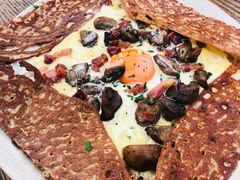 鸡蛋蘑菇熏肉荞麦可丽饼-RAC BAR(安福路店)