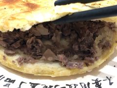 烧饼夹羊肉-武圣羊汤(武圣路店)