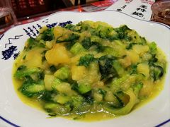 土豆熬小白菜-王村姑老土炕莜面村(桥东店)