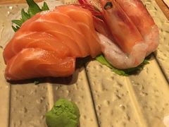 甜虾三文鱼刺身-赤坂亭·M9和牛烧肉·铁板烧(合肥万象城店)