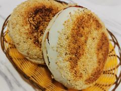 烧饼-清真喜兰老丁羊汤特色小吃