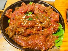 秘制香辣牛肉-胖记烤肉(江汉路店)
