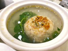 蟹粉狮子头-怡园饭店-餐厅(四望亭店)