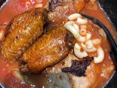 番茄浓汤鸡翅猪扒通粉-华嫂冰室(尖沙咀店)