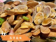 姜葱炒花甲-桥东喜碧海鲜街(水东街店)