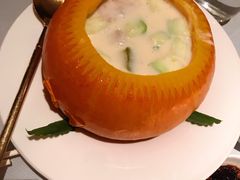 椰汁有机南瓜香芋茨实-闻见中国海南菜(K11店)
