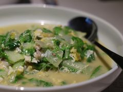 笔管鱼小白菜-开海·红岛海鲜虾水饺(石老人店)
