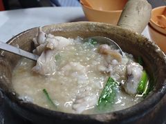 -长城砂煲田鸡粥