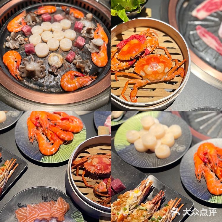 门打开后惊艳到我的海鲜自助餐厅✨浪漫的约会圣地🍴