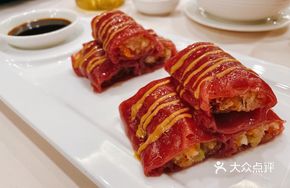 Vietnamese Red Rice Noodle Rolls