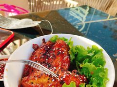 黑白芝麻鸡翅-Let's burger&pasta·非常汉堡·融合西餐(蓝色港湾店)