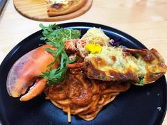 波士顿焗龙虾意面-吃饼人西餐(南开店)