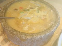 自制石锅豆腐-羊之道草原味道清真餐厅(番禺店)