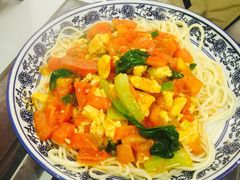 西红柿鸡蛋盖浇面-河州春清真西北特色美食(虎踞路店)