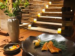松針炭烤白靈菇佐松子彩椒醬-天水蔬食料理(树德之光店)