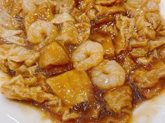 虾仁独面筋-奥华餐厅·老张记(台基厂店)