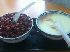 红豆双皮奶,双皮奶-百花传统甜品店(原址店)