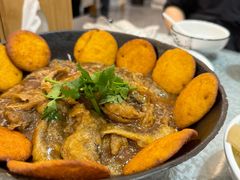炖小黄鱼贴饼子-真定郝家排骨(正定县总店)