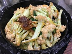 石锅有机花菜-庆合府重庆大排档(紫都城店)