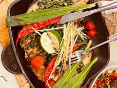 香茅草烤罗非鱼-云海肴·汽锅鸡·云南菜(苏州中心店)